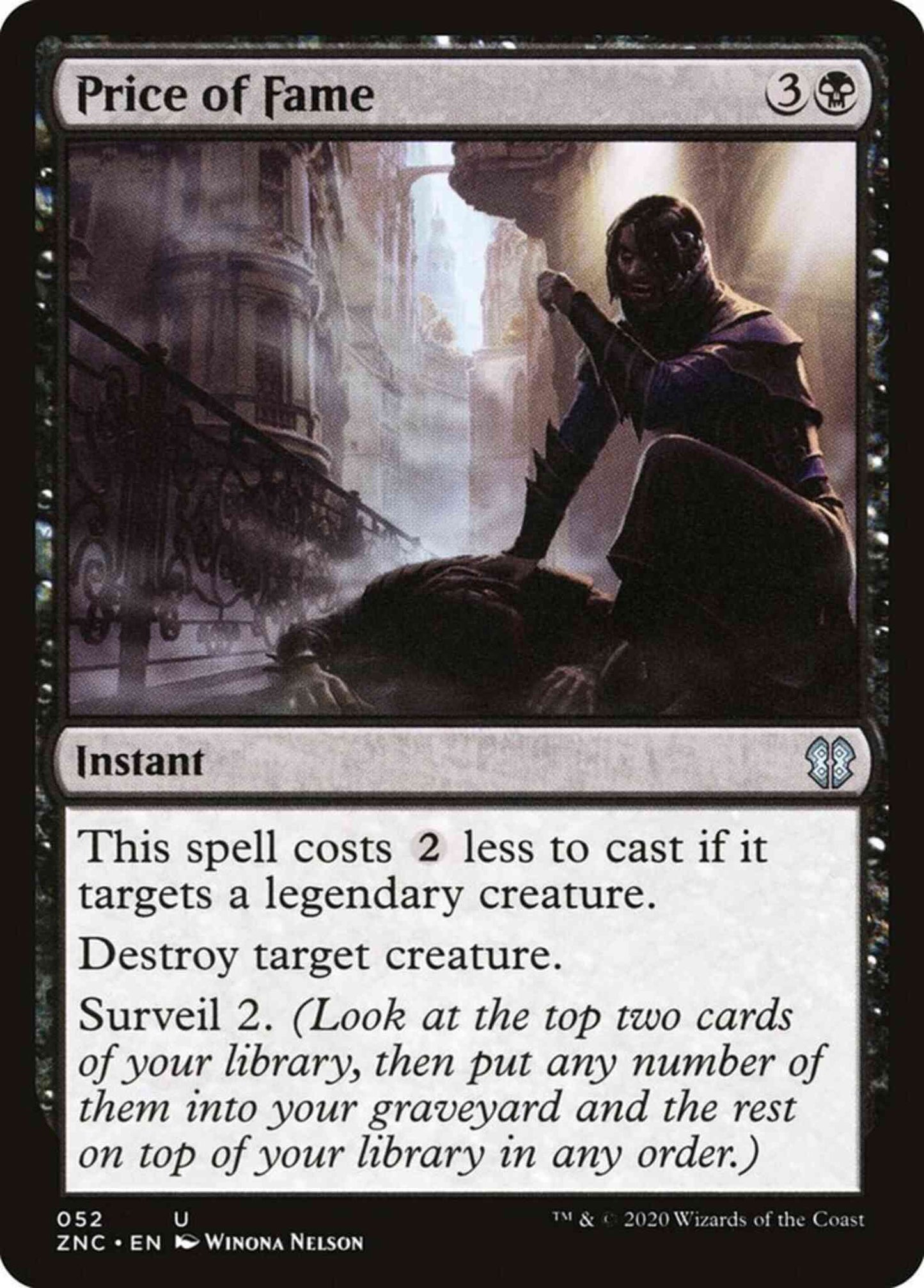 Price of Fame [52] [Zendikar Rising Commander] [Non-Foil]