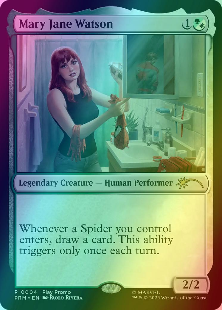Mary Jane Watson [4] [Marvel's Spider-Man: Promos] [Foil]