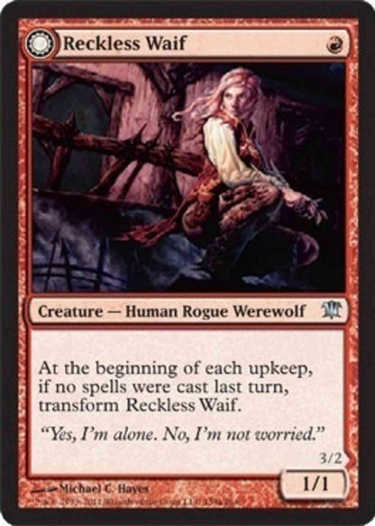 Reckless Waif // Merciless Predator [159] [Innistrad] [Non-Foil]