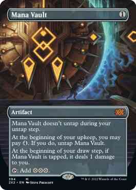Mana Vault [394] [Borderless] [Double Masters 2022] [Non-Foil]