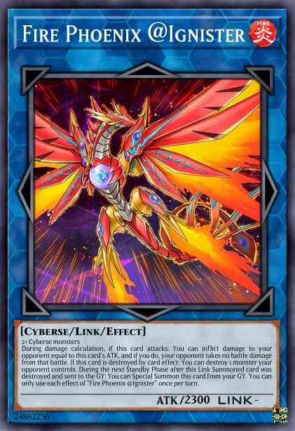 Fire Phoenix @Ignister - IGAS-EN046 - Rare - Unlimited