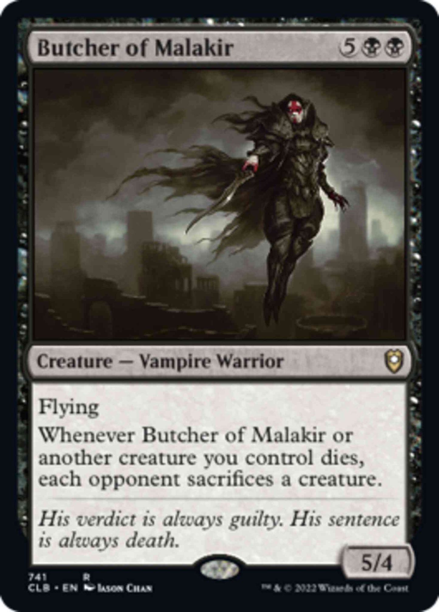 Butcher of Malakir [741] [Commander Legends: Battle for Baldur's Gate] [Non-Foil]