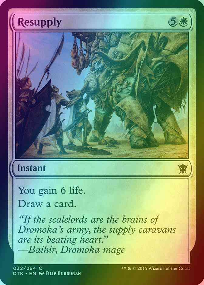 Resupply [32] [Dragons Of Tarkir] [Foil]