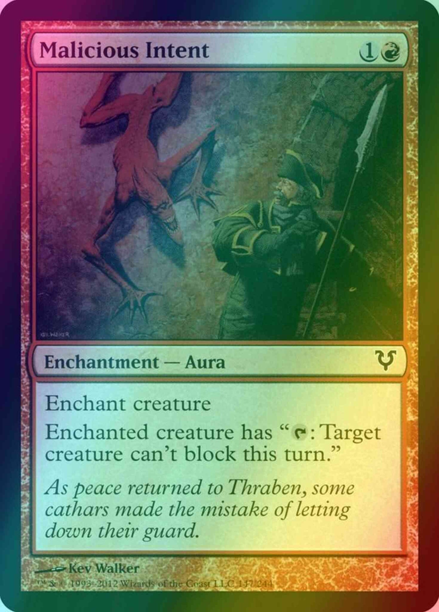 Malicious Intent [147] [Avacyn Restored] [Foil]