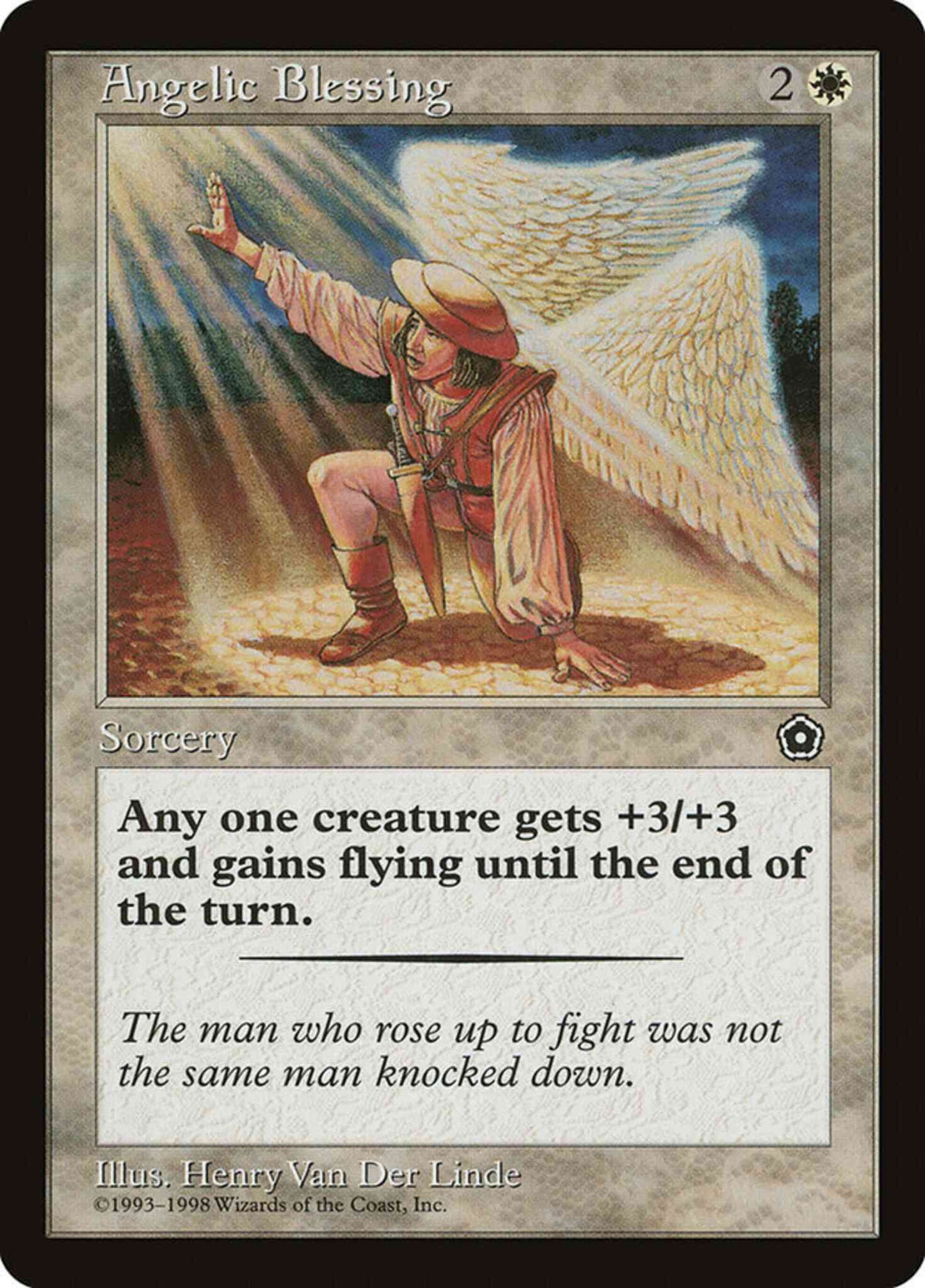 Angelic Blessing [9] [Portal Second Age] [Non-Foil]