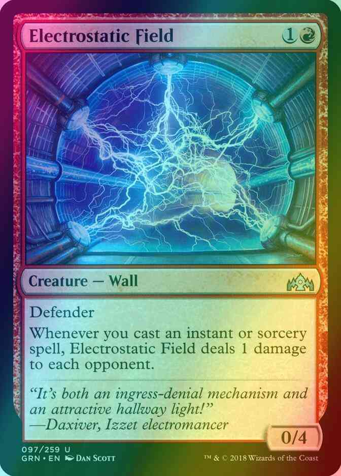 Electrostatic Field [97] [Guilds of Ravnica] [Foil]