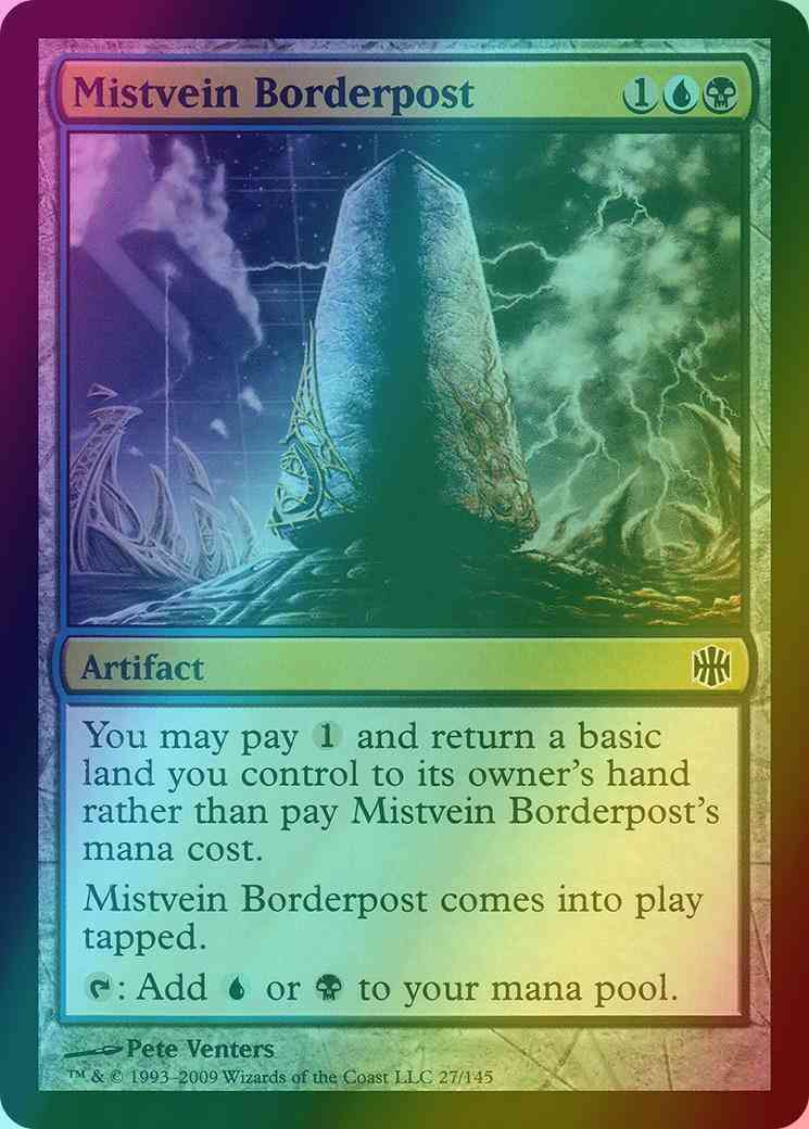 Mistvein Borderpost [27] [Alara Reborn] [Foil]