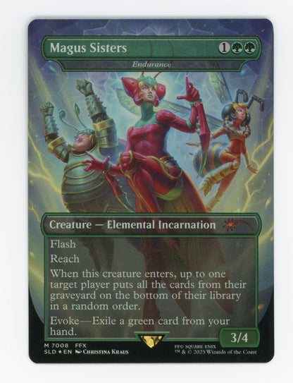 Magus Sisters - Endurance — Borderless|FINAL FANTASY|Foil — ID 19091