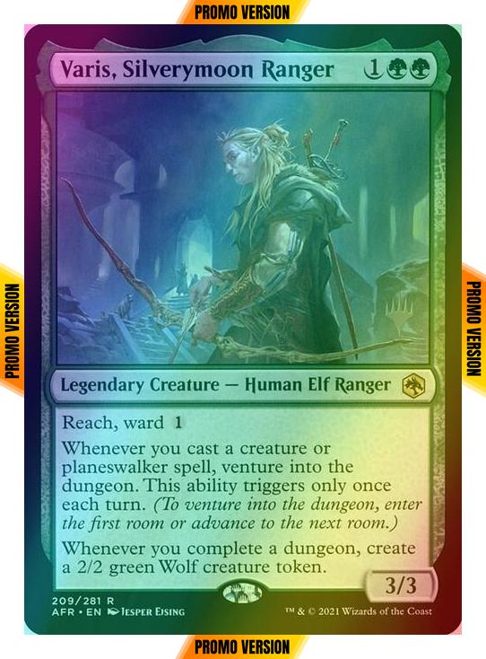 Varis, Silverymoon Ranger [Promo Pack] [209p] [Adventures in the Forgotten Realms Promos] [Foil]