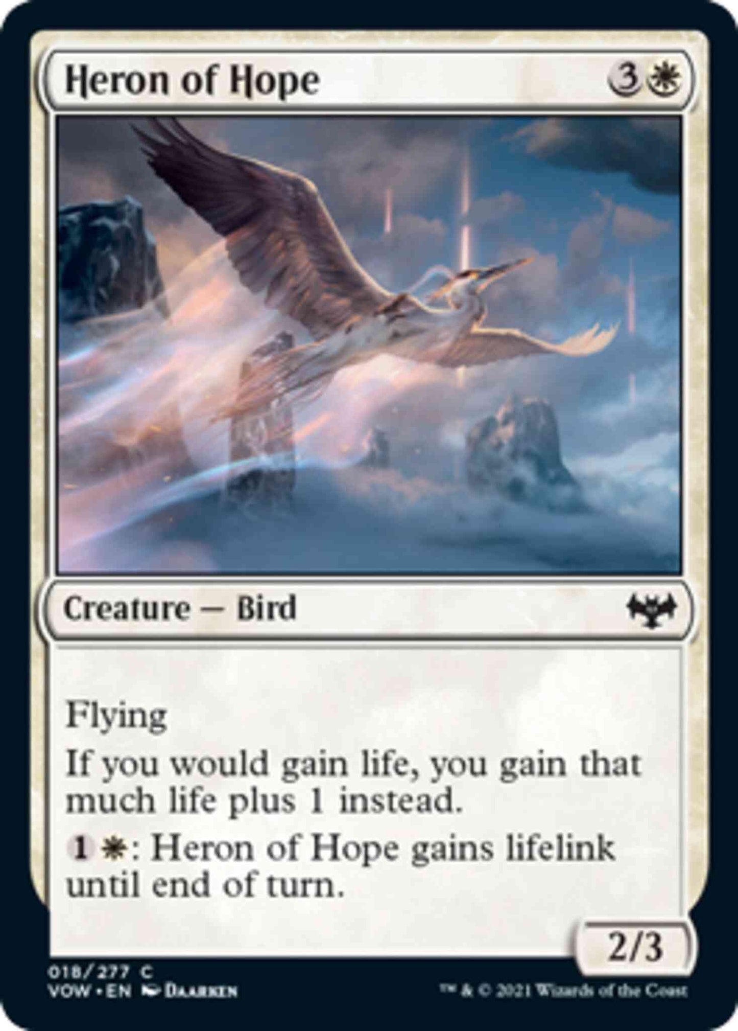 Heron of Hope [18] [Innistrad: Crimson Vow] [Non-Foil]