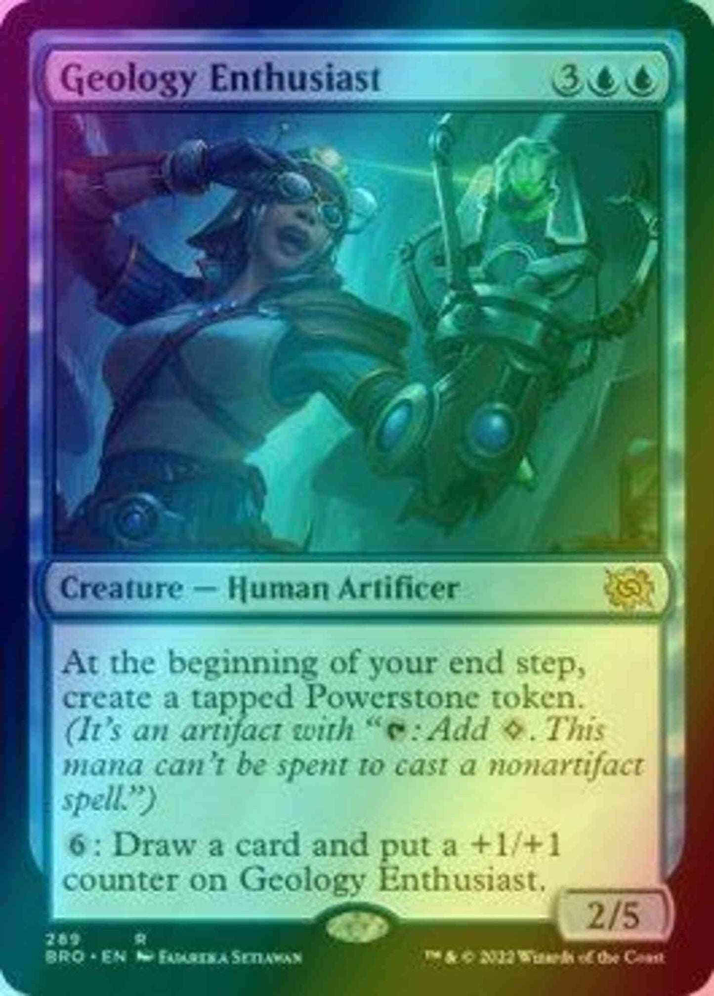 Geology Enthusiast [289] [Jumpstart Exclusive] [The Brothers' War] [Foil]