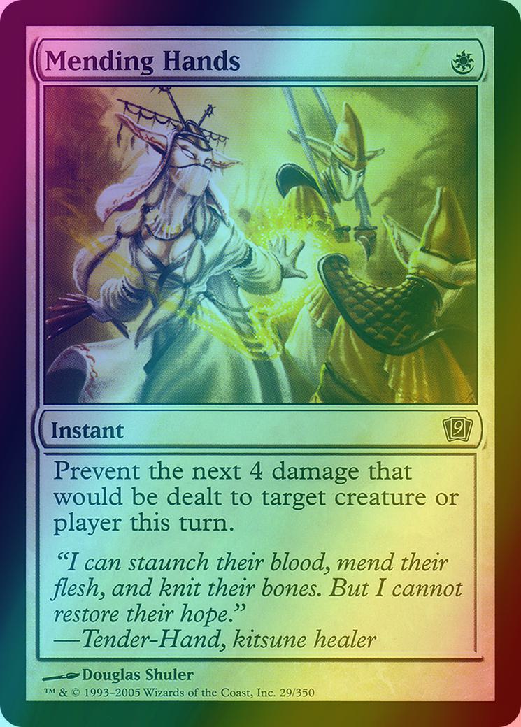 Mending Hands [29x] [Ninth Edition] [Foil]