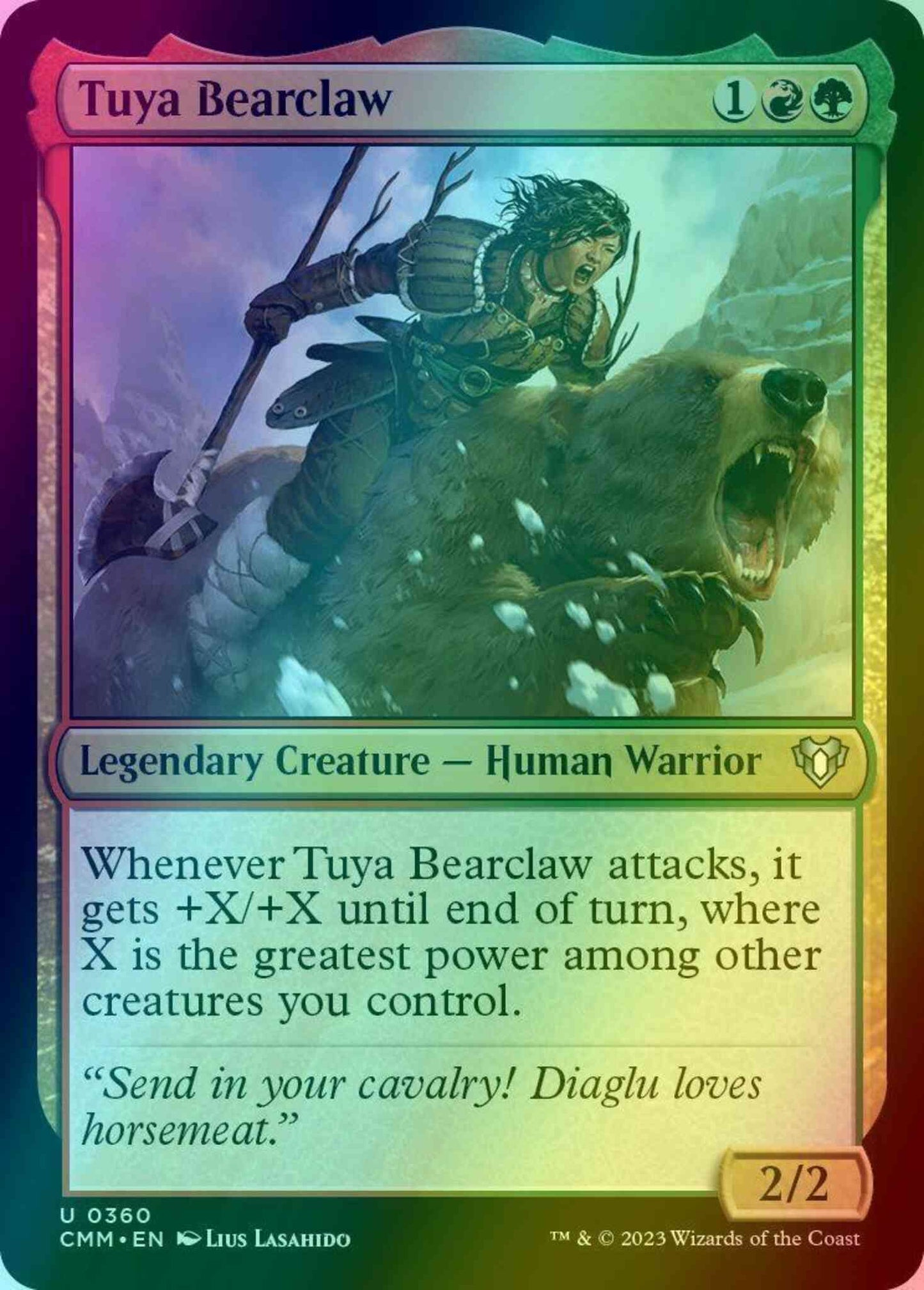 Tuya Bearclaw [360] [Commander Masters] [Foil]