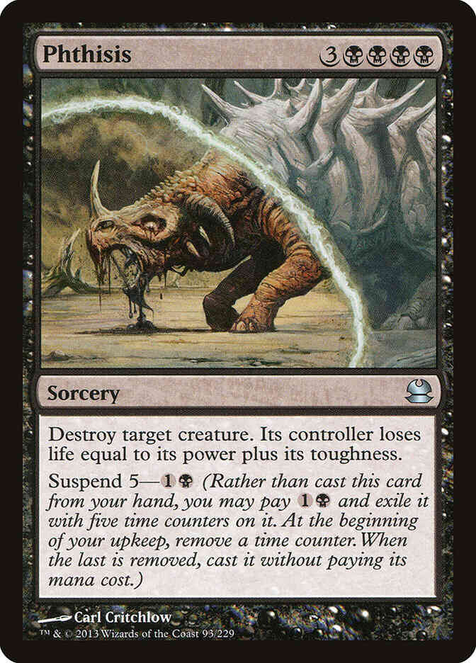 Phthisis [93] [Modern Masters] [Non-Foil]