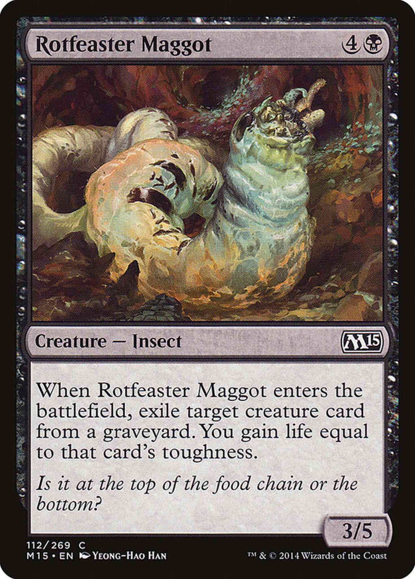 Rotfeaster Maggot [112] [Magic 2015] [Non-Foil]