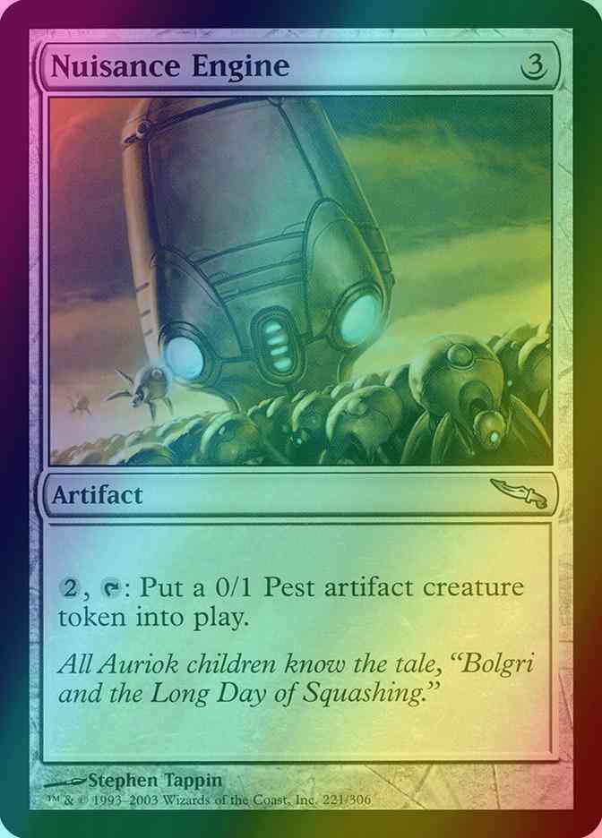 Nuisance Engine [221] [Mirrodin] [Foil]