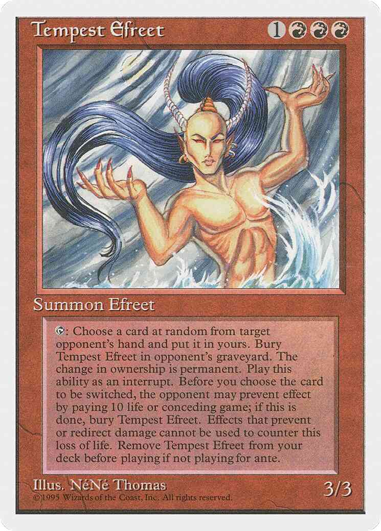 Tempest Efreet [225] [Fourth Edition] [Non-Foil]