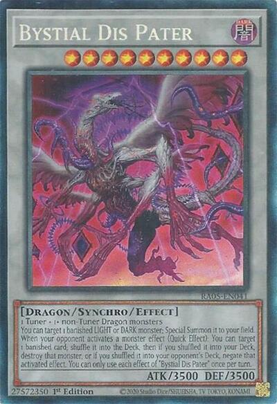 Bystial Dis Pater - RA05-EN041 - Collector's Rare - 1st Edition