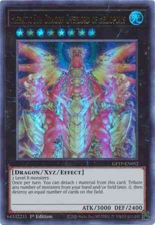 Hieratic Sun Dragon Overlord of Heliopolis - GFTP-EN052 - Ultra Rare - 1st Edition