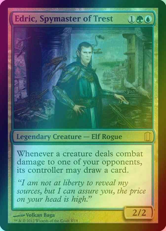 Edric, Spymaster of Trest [8] [Commander's Arsenal] [Foil]