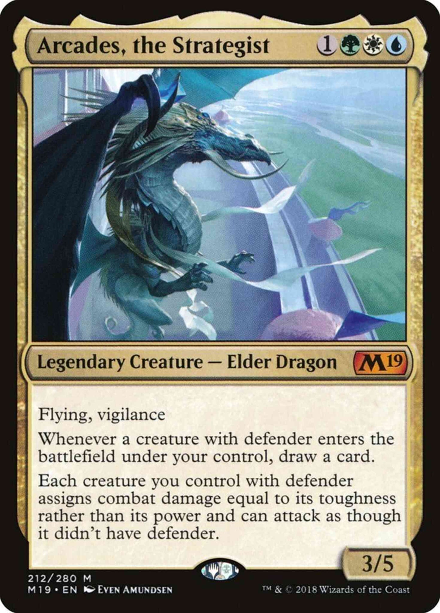 Arcades, the Strategist [212] [Core Set 2019] [Non-Foil]