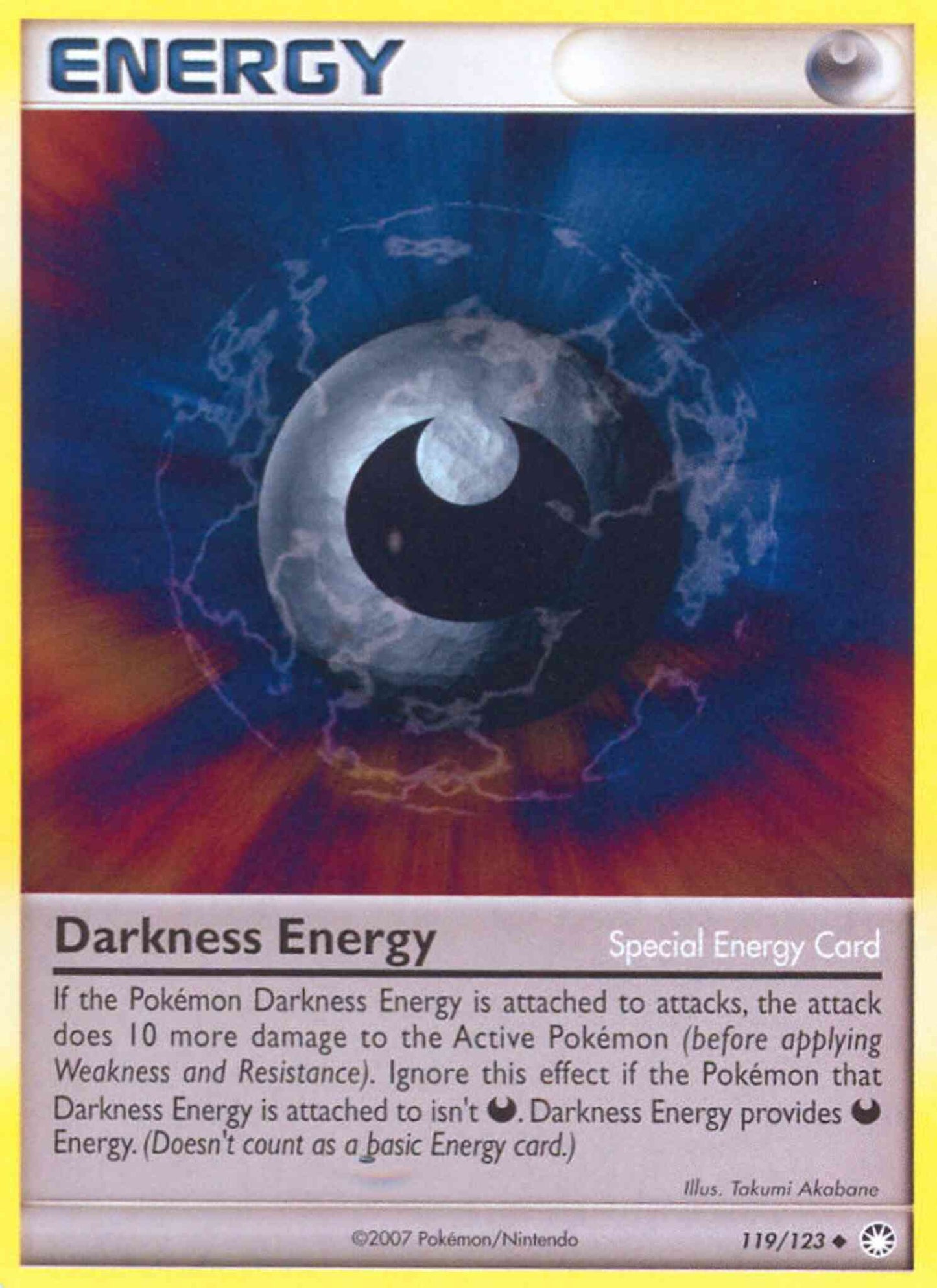 Darkness Energy - 119/123 - Uncommon [dp2-119] [Non-Holo]