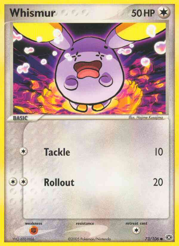 Whismur - 73/106 - Common [ex9-73] [Reverse Holo]