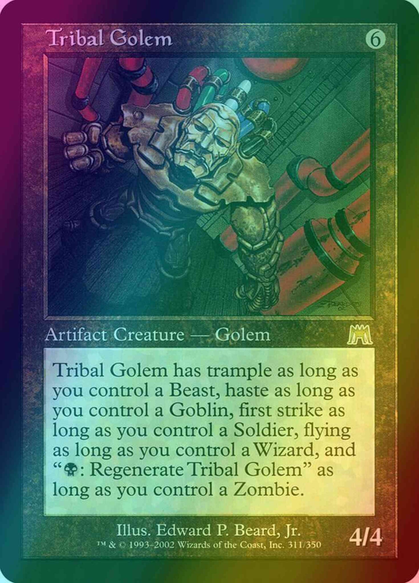 Tribal Golem [311] [Onslaught] [Foil]