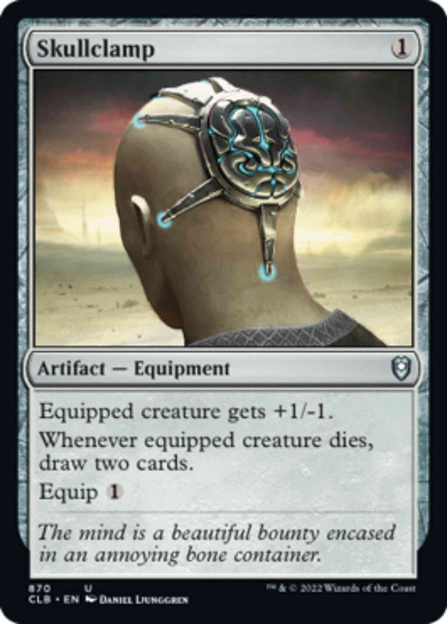Skullclamp [870] [Commander Legends: Battle for Baldur's Gate] [Non-Foil]