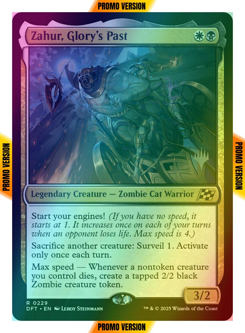 Zahur, Glory's Past [229p] [Promo Pack] [Aetherdrift: Promos] [Foil]
