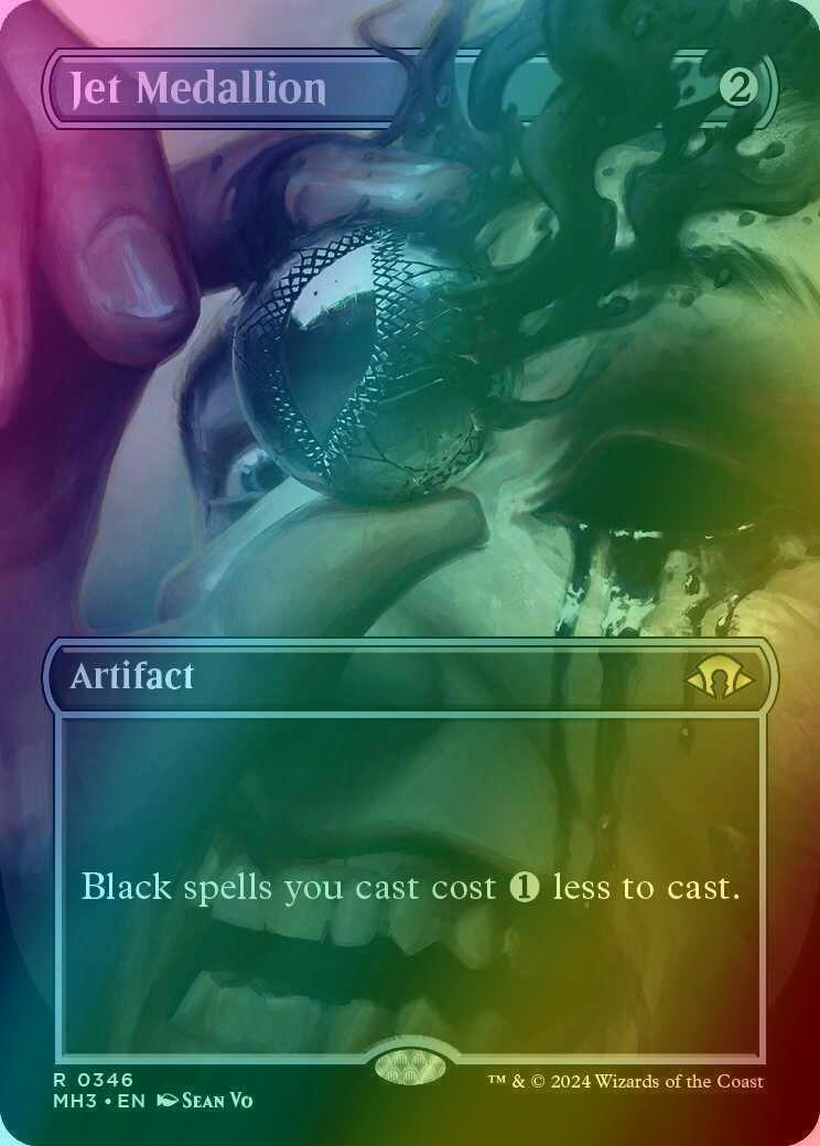 Jet Medallion [346] [Borderless] [Frame Break] [Modern Horizons 3] [Foil]