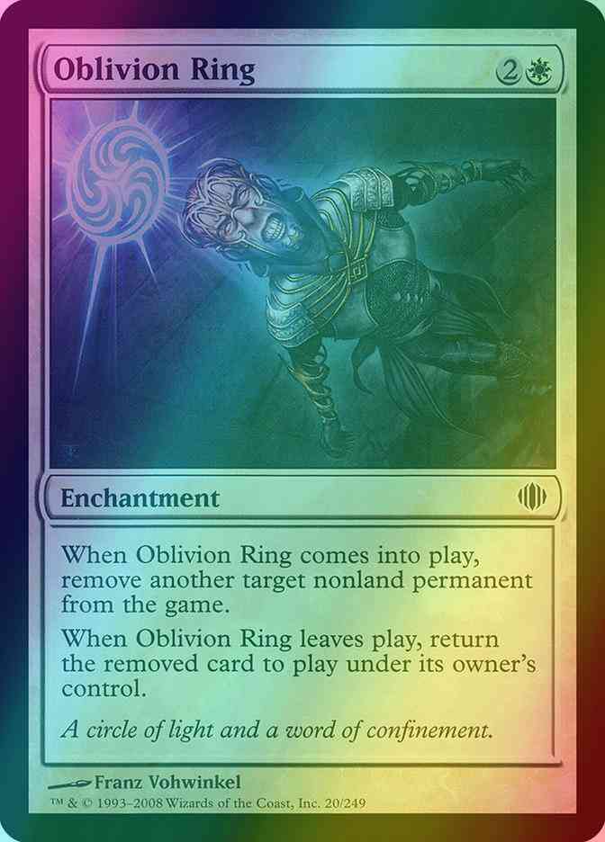Oblivion Ring [20] [Shards Of Alara] [Foil]