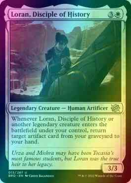 Loran, Disciple of History [13] [The Brothers' War] [Foil]