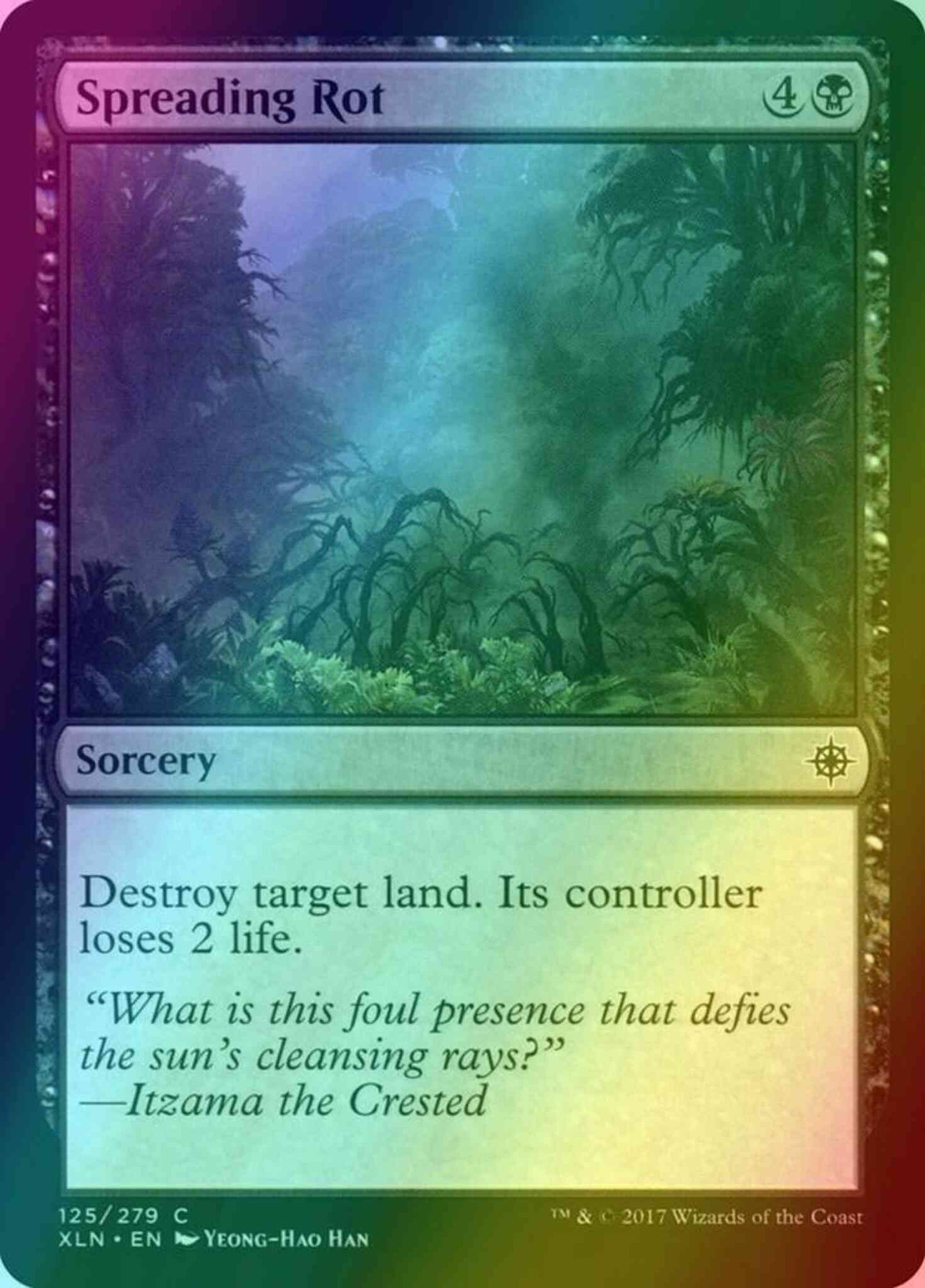 Spreading Rot [125] [Ixalan] [Foil]