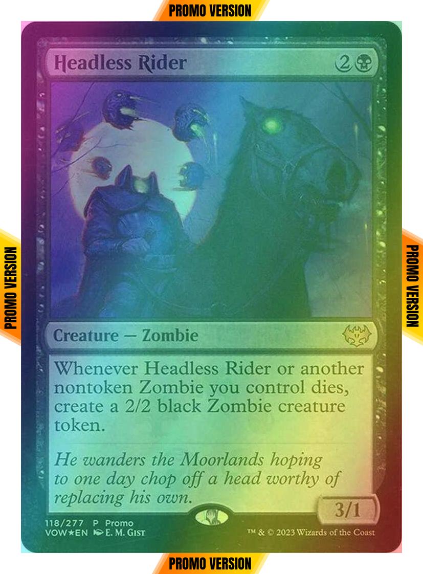 Headless Rider [118] [Resale Promos] [Foil]