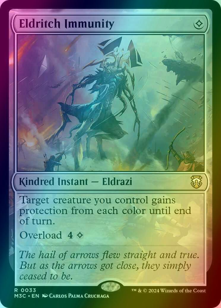 Eldritch Immunity [33] [Modern Horizons 3: Commander] [Ripple Foil]