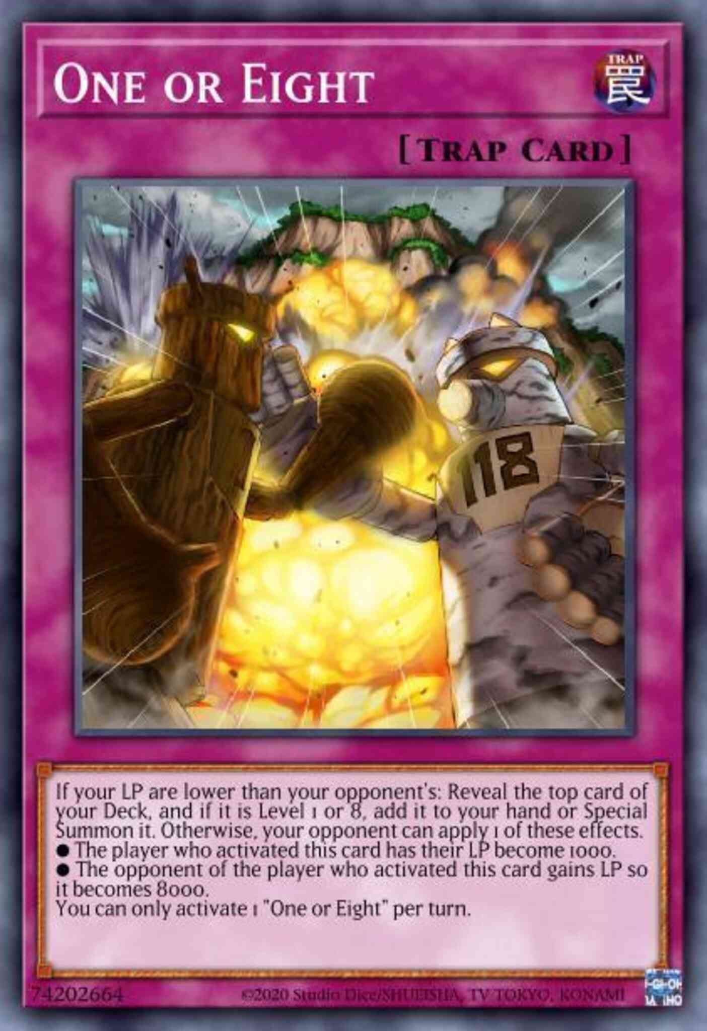 One or Eight - PHRA-EN080 - Common - 1st Edition
