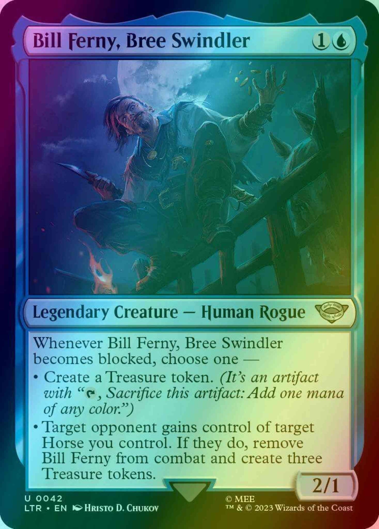 Bill Ferny, Bree Swindler [42] [The Lord of the Rings: Tales of Middle-earth] [Foil]