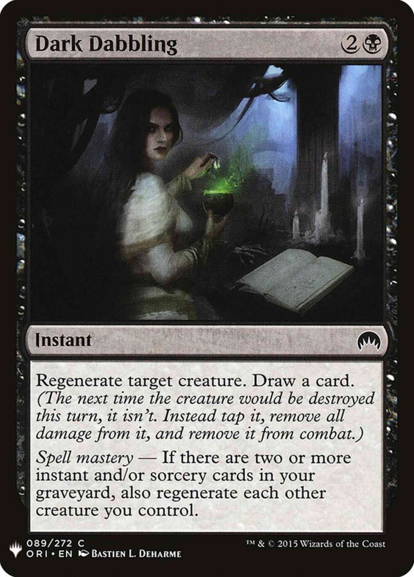 Dark Dabbling [ORI-89] [The List] [Non-Foil]