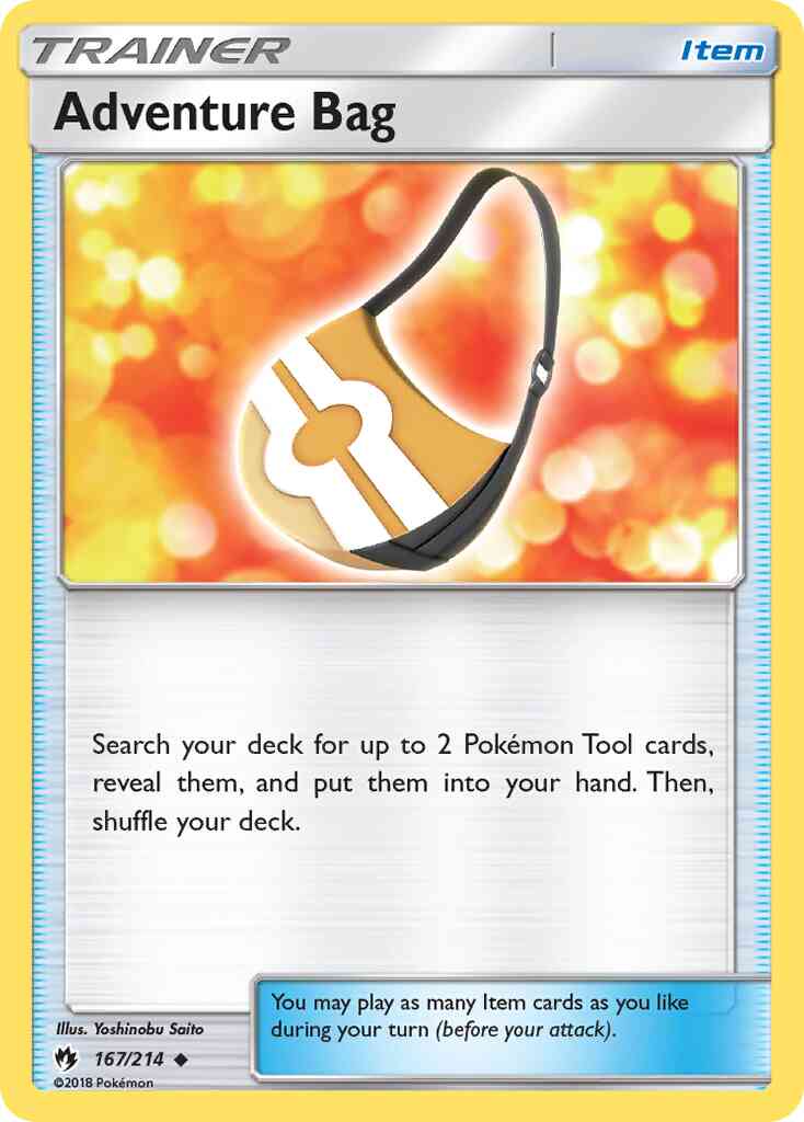 Adventure Bag - 167/214 - Uncommon [sm8-167] [Non-Holo]