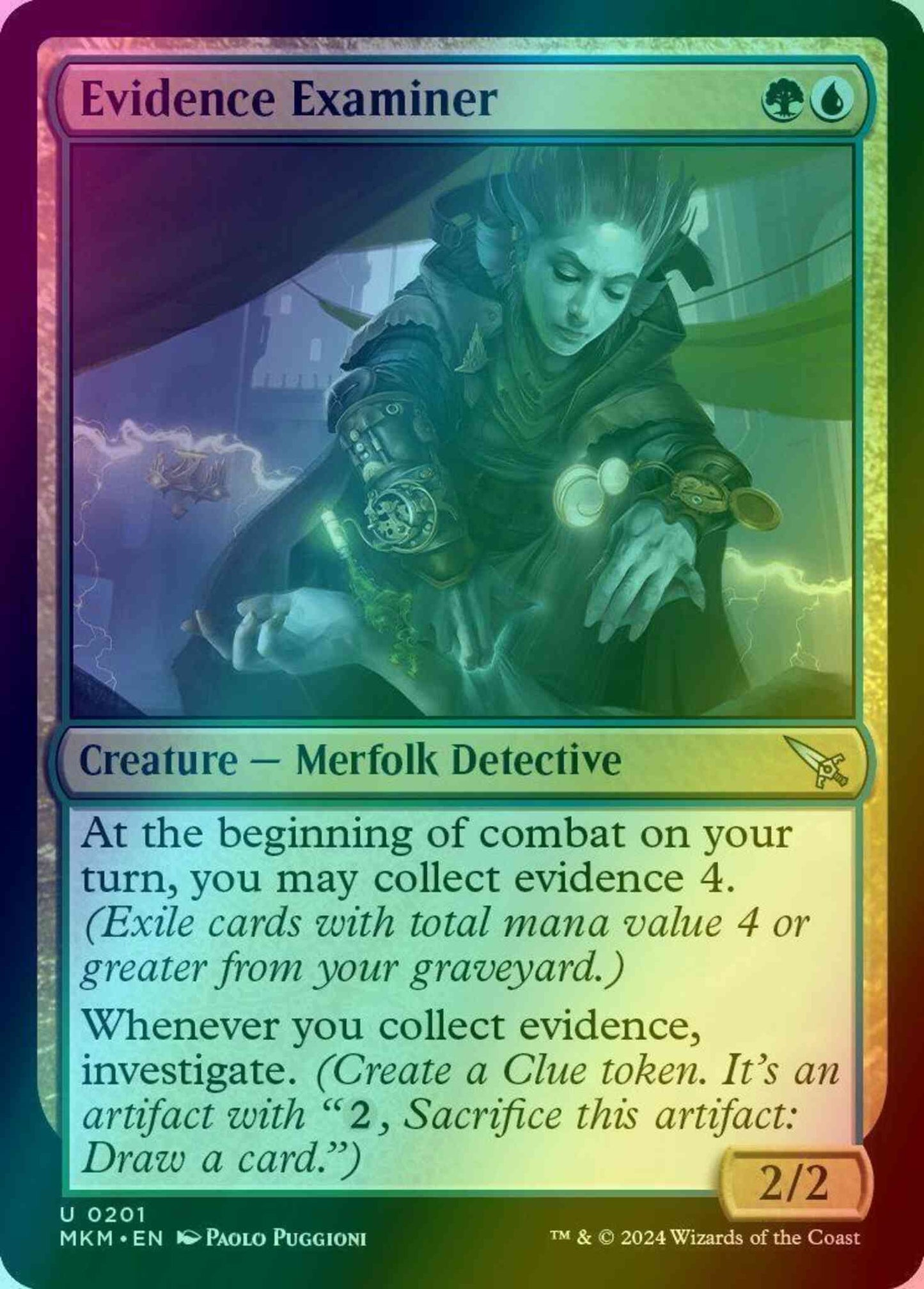 Evidence Examiner [201] [Murders at Karlov Manor] [Foil]
