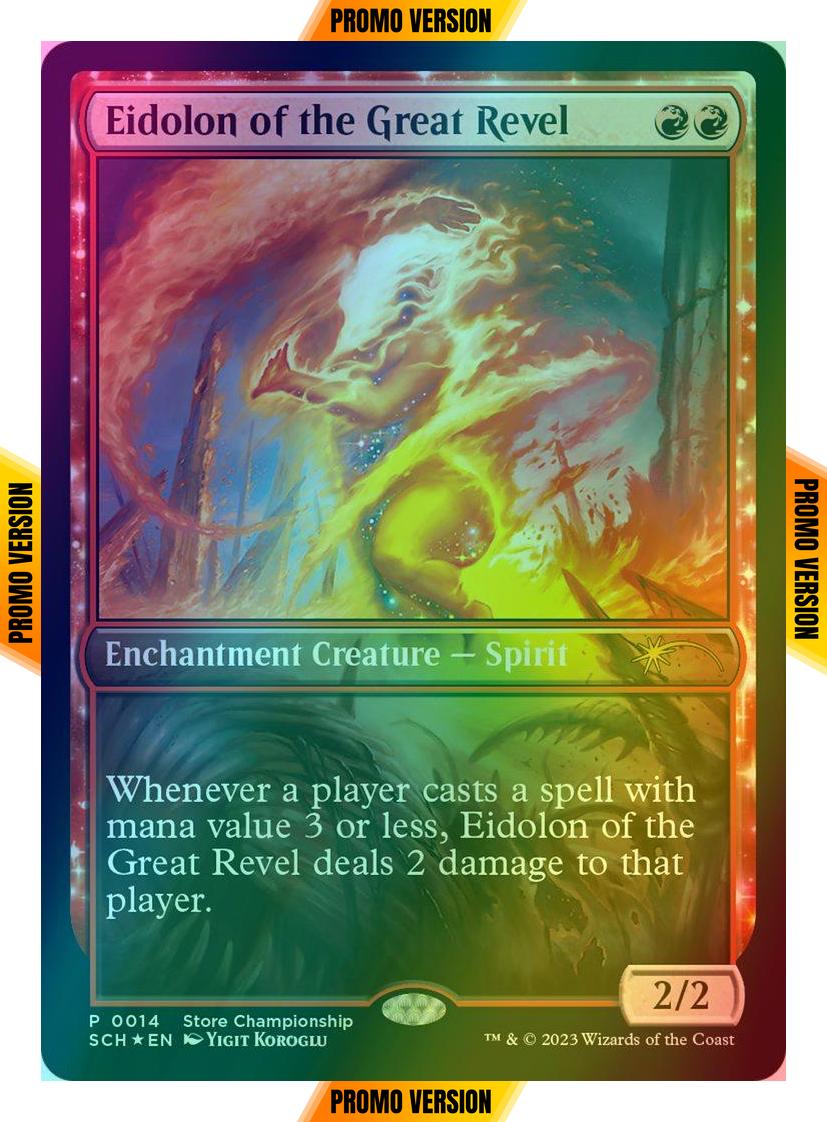 Eidolon of the Great Revel [14] [Store Championships] [Foil]