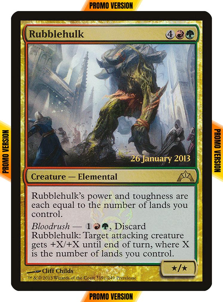 Rubblehulk [191] [Gatecrash Promos] [Foil]