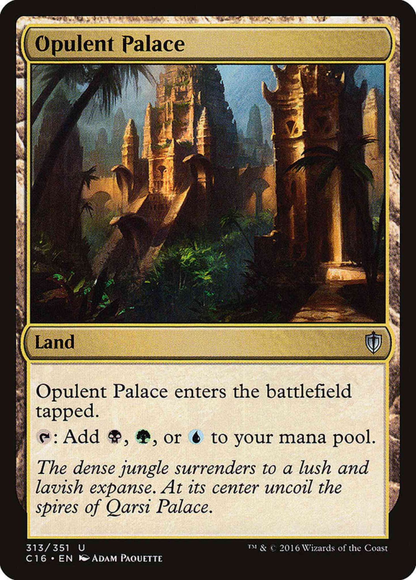 Opulent Palace [313] [Commander 2016] [Non-Foil]