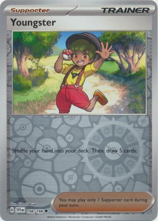 Youngster - 198/198 - Uncommon [sv01-198] [Reverse Holo]