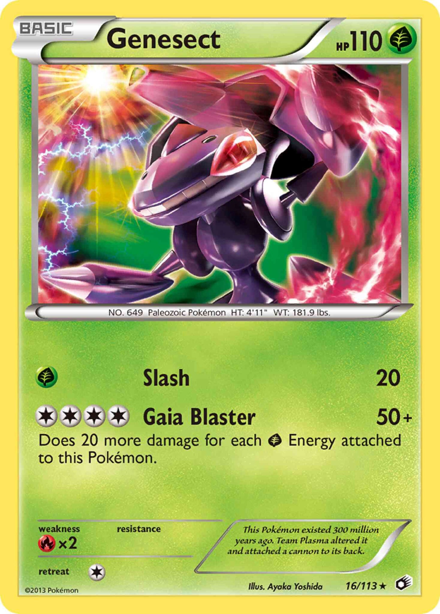 Genesect - 16/113 - Rare Holo [bw11-16] [Reverse Holo]