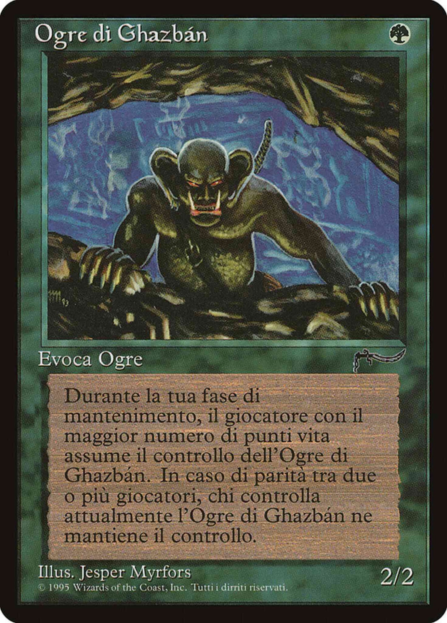 Ghazbán Ogre - Italian [121] [Rinascimento] [Non-Foil]