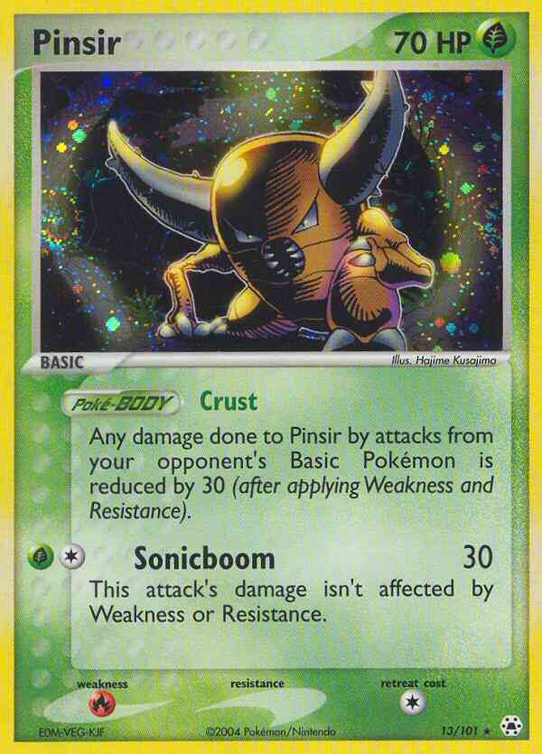 Pinsir - 13/101 - Rare Holo [ex5-13] [Holo]