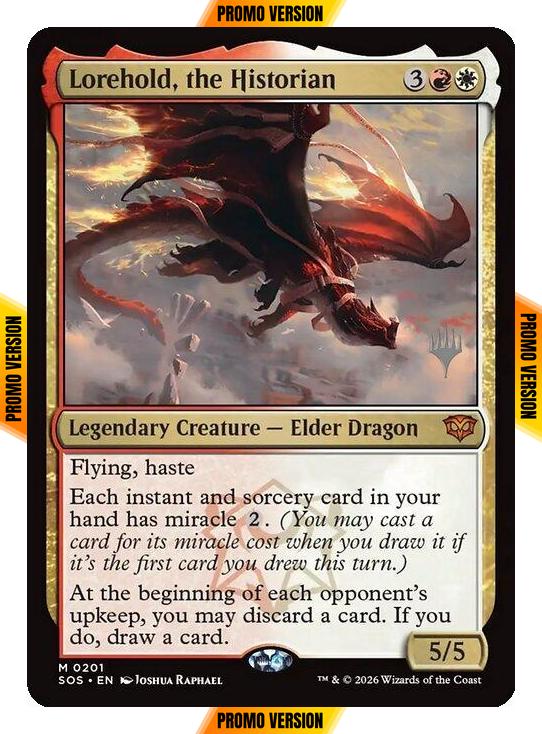 Lorehold, the Historian [201p] [Promo Pack] [Secrets of Strixhaven Promos] [Non-Foil]