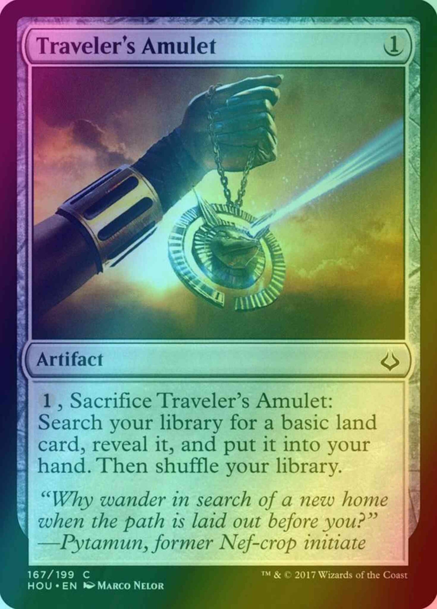 Traveler's Amulet [167] [Hour of Devastation] [Foil]